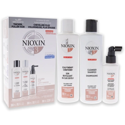Shop Nioxin System 3 Kit For Unisex 3 Pc In Silver