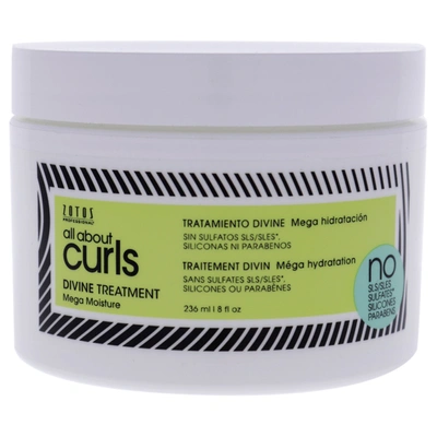 Shop All About Curls Divine Treatment For Unisex 8 oz Treatment In Green