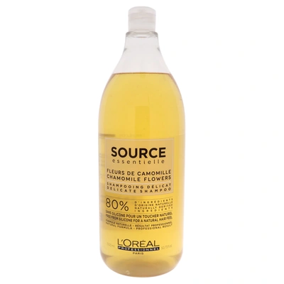 Shop Loreal Professional Source Essentielle Delicate Shampoo For Unisex 50.73 oz Shampoo In Gold