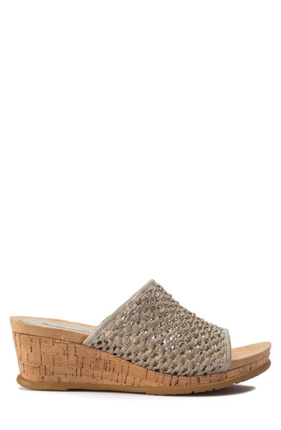 Shop Baretraps Flossey Wedge Sandal In Champagne