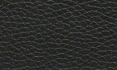 Marc Jacobs Top Zip Leather Wristlet In Black