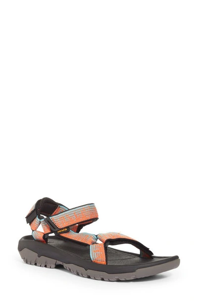 Shop Teva Hurricane Xlt 2 Sandal In Atmosphere Carrot/ Blue Mirage