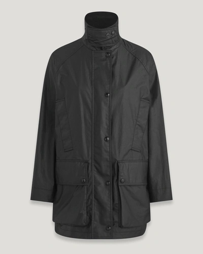 Shop Belstaff Tonal Festival Jacket In Black