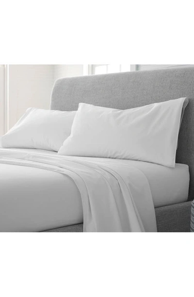 Shop Martex Organic Cotton Sheet Set In Soft White