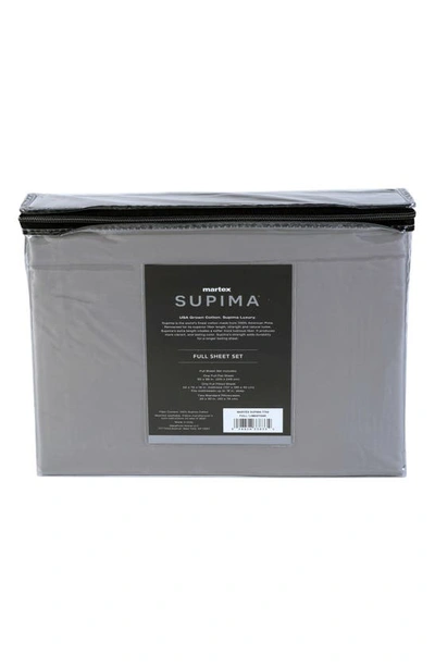 Martex Iris 700 Thread Count 100% Supima Cotton Sheet Set In Limestone