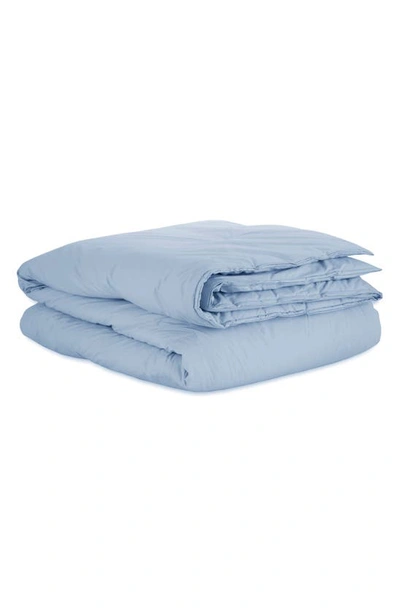 Shop Martex Pure 200 Thread Count Comforter Set In Light Blue