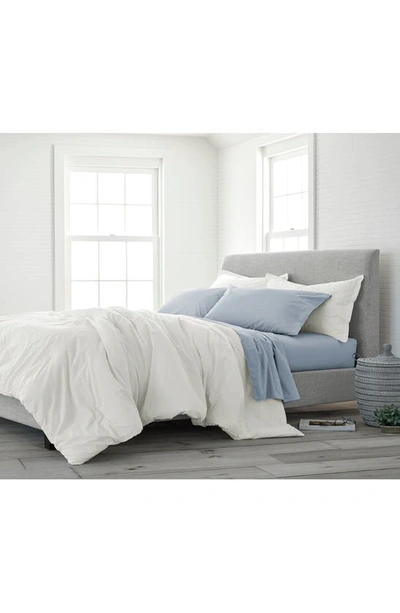 Shop Martex Pure 200 Thread Count Comforter Set In Soft White