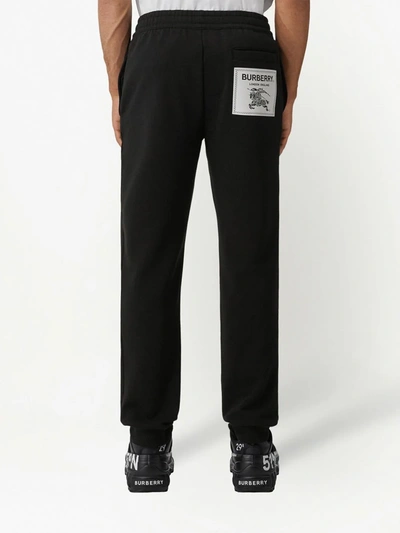 Shop Burberry Men Jersey Trouser In Black