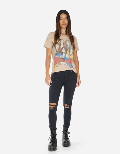 Lauren Moshi Croft Vintage Aerosmith In Sand Dune