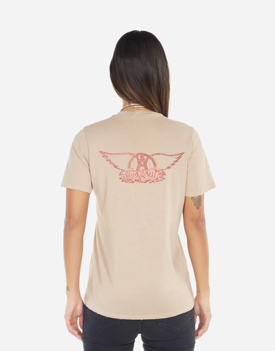 Lauren Moshi Croft Vintage Aerosmith In Sand Dune