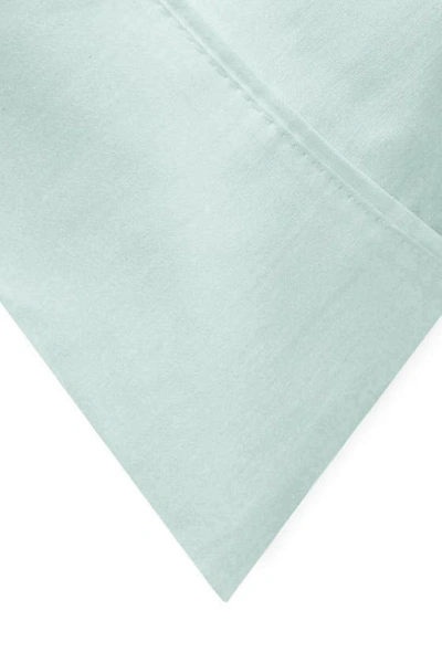 Pg Goods Luxe Cotton Percale Crisp Sheet Set In Mint