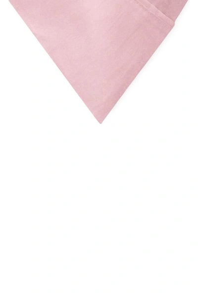 Pg Goods Luxe Cotton Percale Crisp Sheet Set In Blush