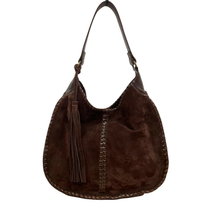 Shop Laggo Flores Hobo Bag In Brown