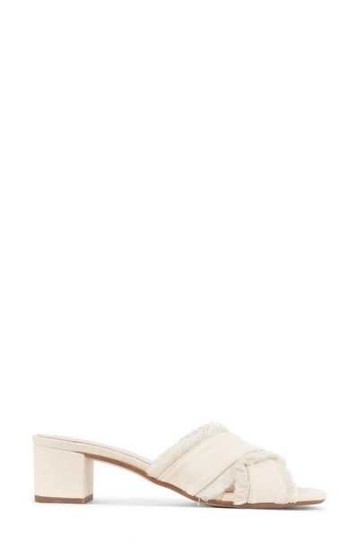 Patricia Green Kate Fringe Slide In Cream