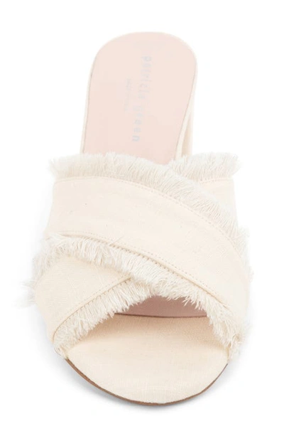 Patricia Green Kate Fringe Slide In Cream
