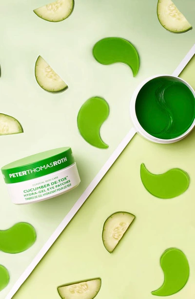 Peter Thomas Roth Cucumber De-tox Hydra-gel Eye Patches 60 Pads-30 Treatments 60 Pads-30 Treatments