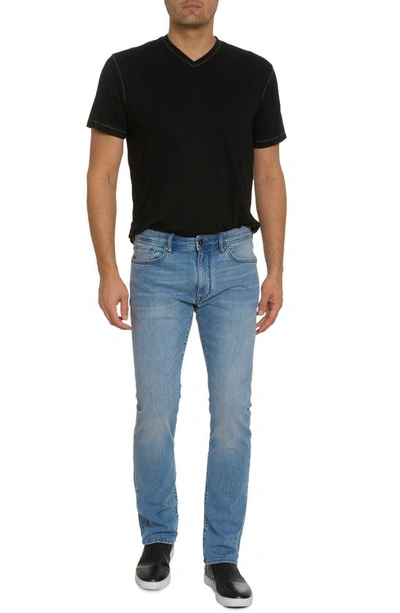 Robert Graham Virgil Stretch Jeans In Indigo