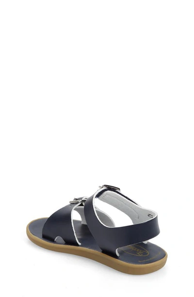 Shop Footmates Tide Waterproof Sandal In Navy Micro