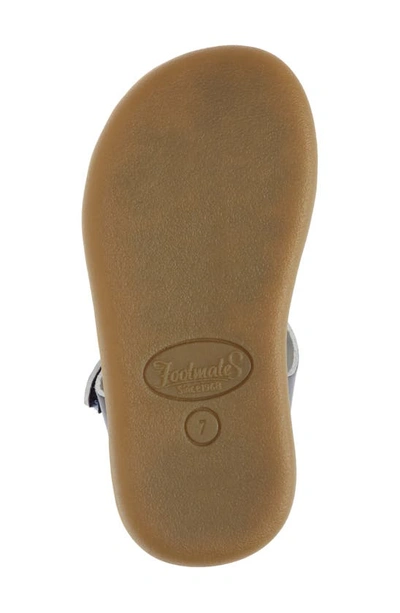 Shop Footmates Tide Waterproof Sandal In Navy Micro