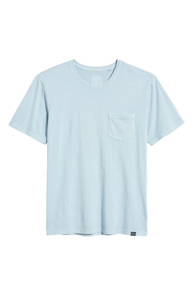 Shop Rails Johnny Cotton & Modal T-shirt In Carolina Blue
