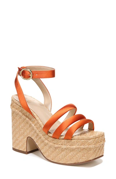 Shop Sam Edelman Tibby Platform Sandal In Cali Orange