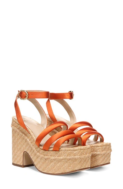 Shop Sam Edelman Tibby Platform Sandal In Cali Orange