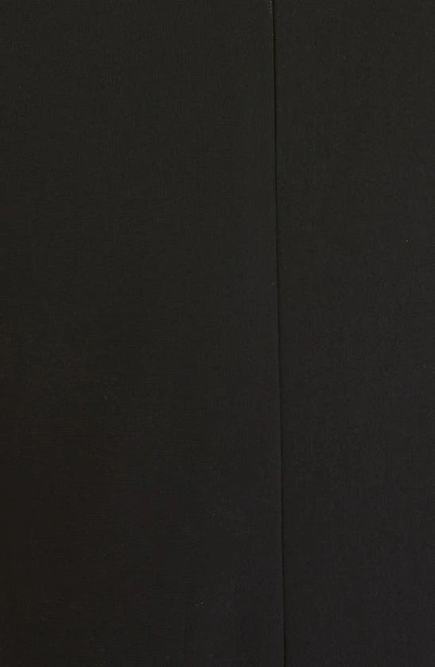 Shop Givenchy 4g Tulle Sleeve Halter Neck Bodysuit In Black