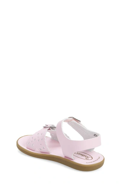 Footmates Eco-ariel Waterproof Sandal In Rose Micro