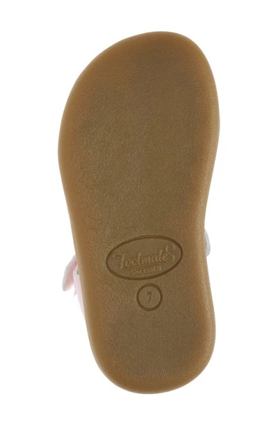 Shop Footmates Eco-ariel Waterproof Sandal In Rose Micro
