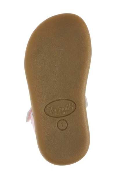 Footmates Eco-ariel Waterproof Sandal In Rose Micro