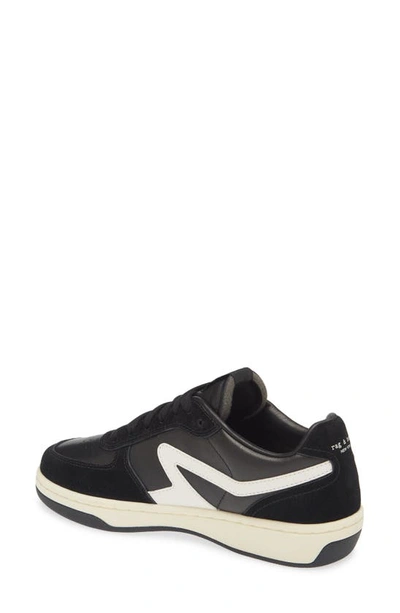 Shop Rag & Bone Retro Court Sneaker In Blk/ Wht