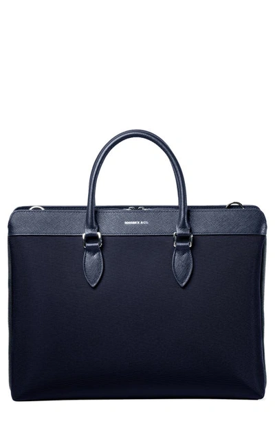 Shop Maverick & Co. Alpha Nylon Briefcase In Navy