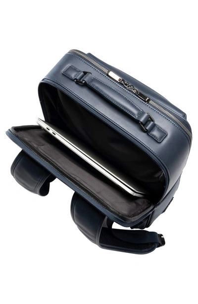 MAVERICK & CO. MAVERICK & CO. EXPLORER PLUS WATER RESISTANT FAUX LEATHER BACKPACK 