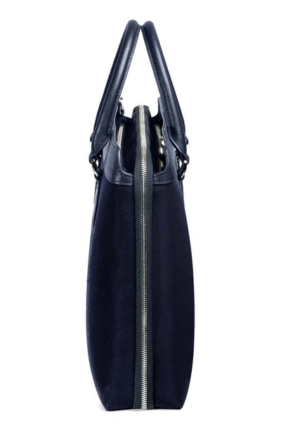 Maverick & Co. Alpha Nylon Briefcase In Navy