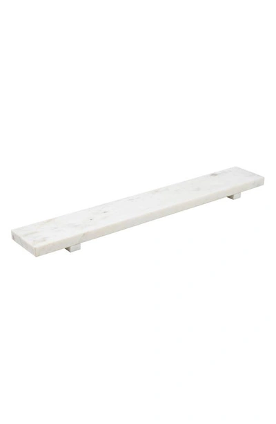 Shop Renwil Inka Marble Decor Tray In White