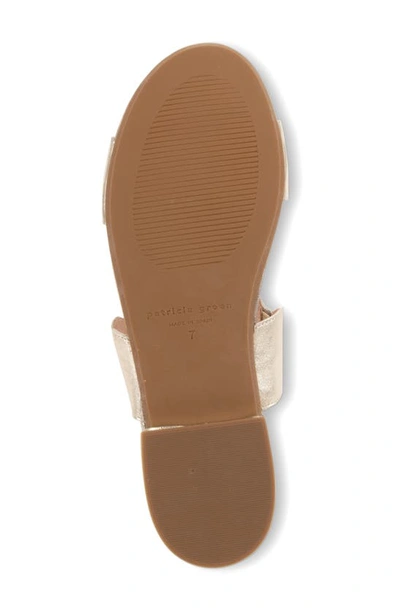 Patricia Green Palm Beach Sandal In Gold