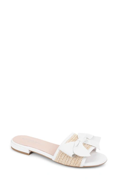 Shop Patricia Green St. Tropez Slide Sandal In White