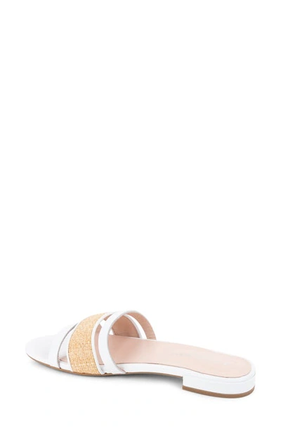 Patricia Green Amalfi Slide Sandal In White