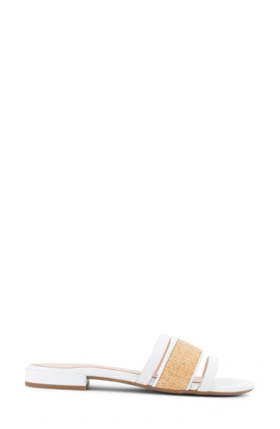 Patricia Green Amalfi Slide Sandal In White