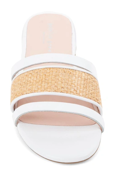 Patricia Green Amalfi Slide Sandal In White