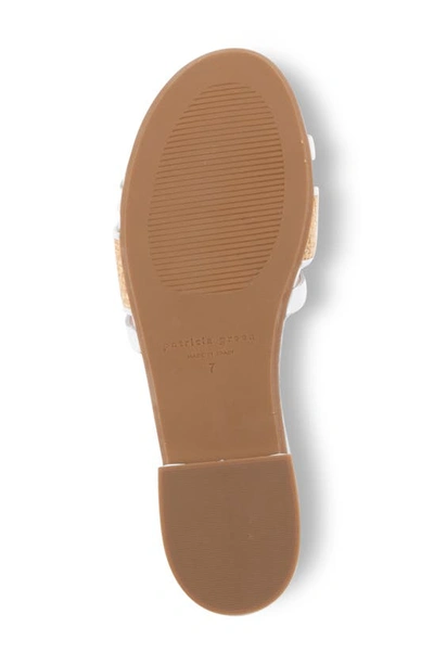 Patricia Green Amalfi Slide Sandal In White