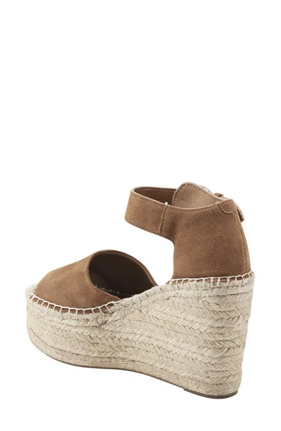 Shop Marc Fisher Ltd Alida Espadrille Platform Wedge In Medium Natural 104