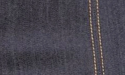 Cinq À Sept Loren Topstitched Cropped Bootcut Denim Pants In Indigo