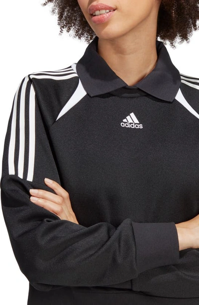 Shop Adidas Originals Sportswear Express Sweatshirt In Black/ Black/ White