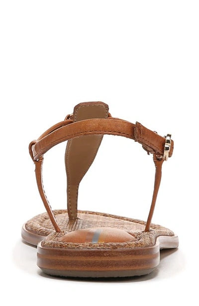 Shop Sam Edelman Gigi Signet Sandal In Dm-saddle