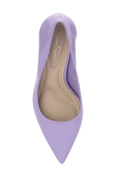Jessica Simpson Setria Pointed Toe Pump In Lavender Rose
