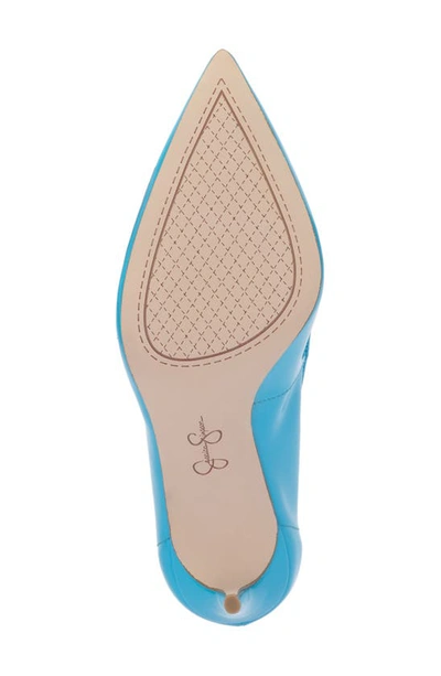 Jessica Simpson Setria Pointed Toe Pump In Nevada Blue