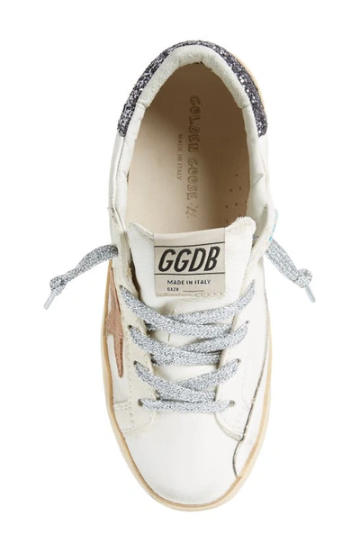 Shop Golden Goose Kids' Super-star Low Top Sneaker In Cream/ Beige/ Dark Grey