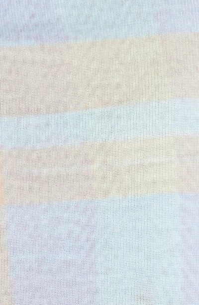 Shop Eckhaus Latta Patch Print Lapped Cotton Jersey Top