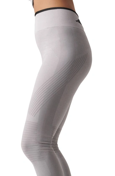 Adidas By Stella Mccartney Truestrength High-rise Leggings In Grey